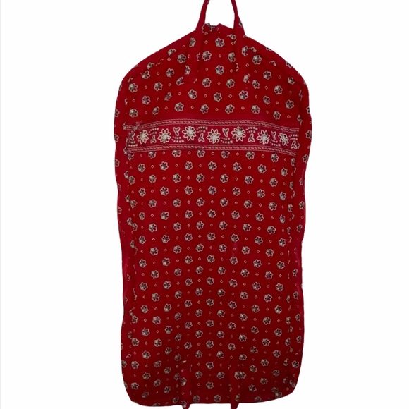 Vera Bradley Handbags - Vera Bradley Red Bandana Hanging Bag